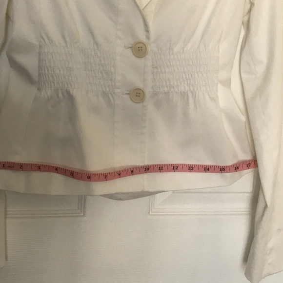 BCBGMAXAZRIA NWOT cotton blend lined jacket blazer - Picture 8 of 13